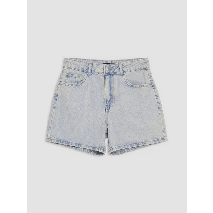 XSIDE Mavi Regular Fit Kadın Jean Şort