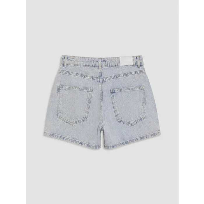XSIDE Mavi Regular Fit Kadın Jean Şort