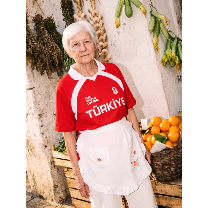 XSIDE ACTIVE Kırmızı Türkiye FIFA 2026 Dünya Kupası Baskılı Erkek Spor Tişört
