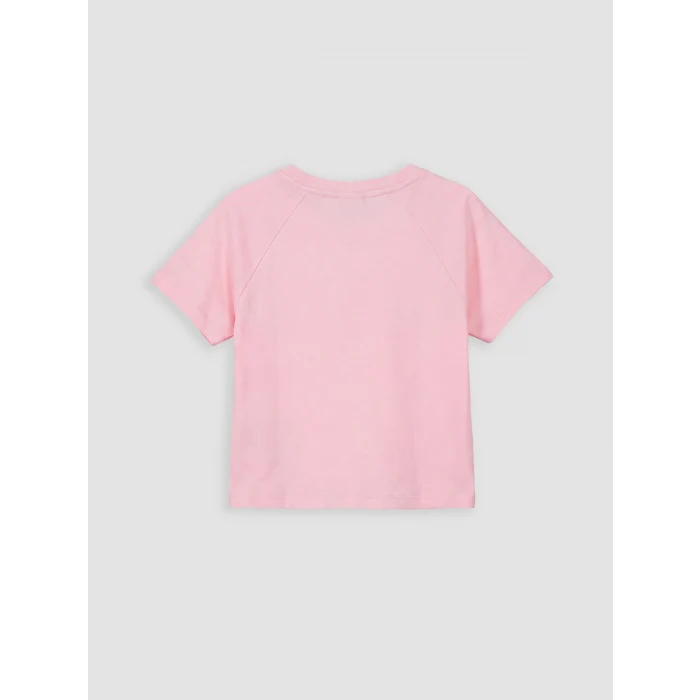 LCW Kids Pembe Kız Çocuk Şortlu Takım