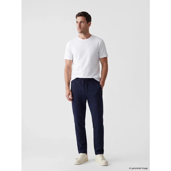 LCWAIKIKI Classic Lacivert Regular Fit Erkek Eşofman Altı