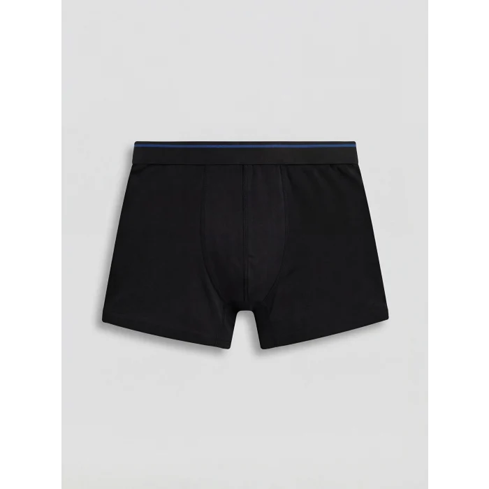 LC WAIKIKI Siyah Pamuklu Esnek Erkek Boxer 3lü