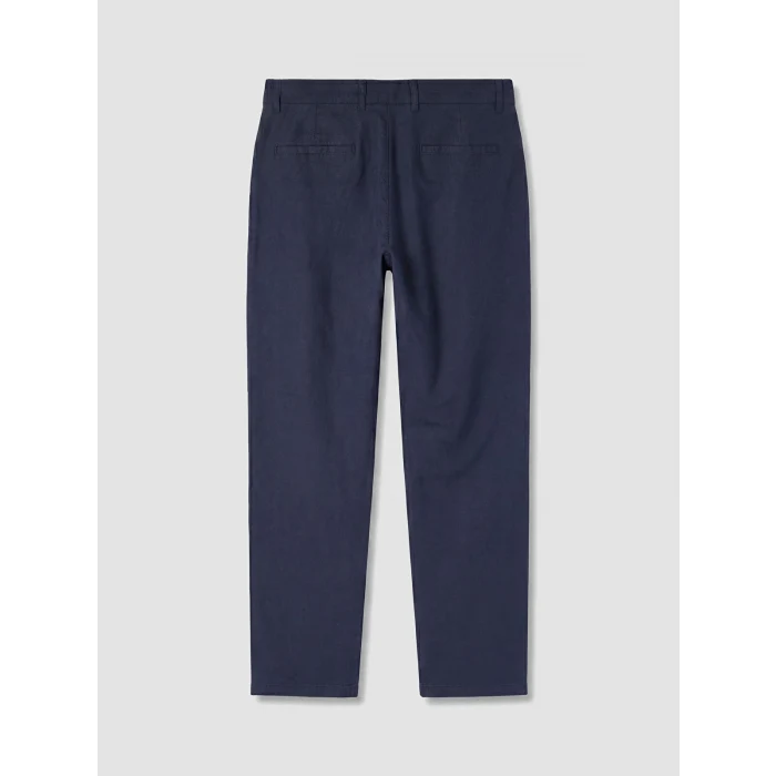 LCW Vision Lacivert Regular Fit Keten Karışımlı Erkek Pantolon
