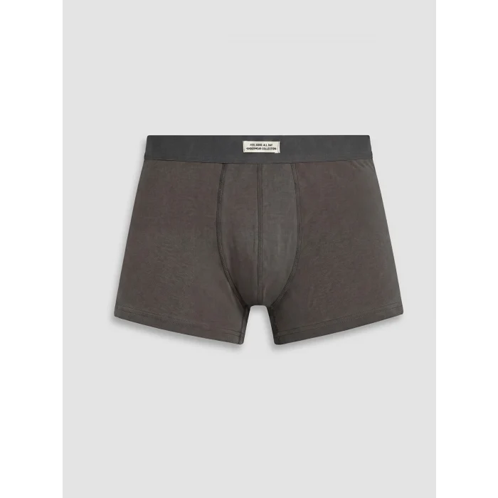 LC WAIKIKI Gri Pamuklu Esnek 3lü Erkek Boxer