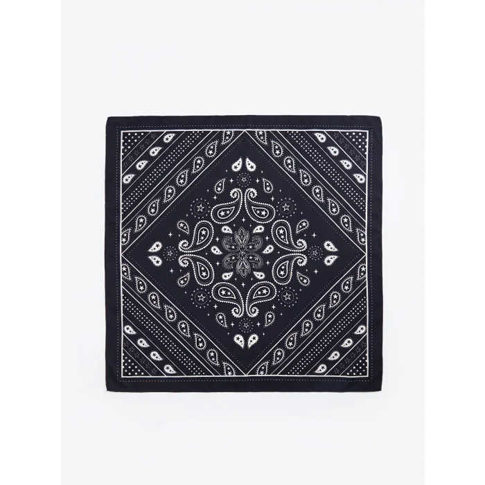 LCW ACCESSORIES Siyah Desenli Kadın Bandana