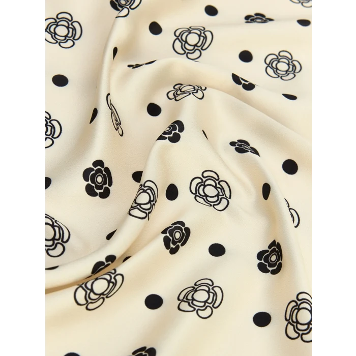 LCW ACCESSORIES Siyah Desenli Kadın Bandana