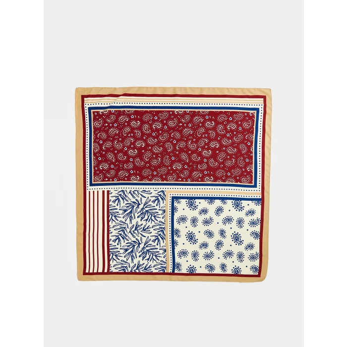 LCW ACCESSORIES Ekru Desenli Kadın Bandana