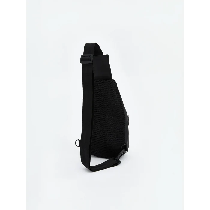 LCW ACCESSORIES Siyah Çift Bölmeli Erkek Göğüs Çantası