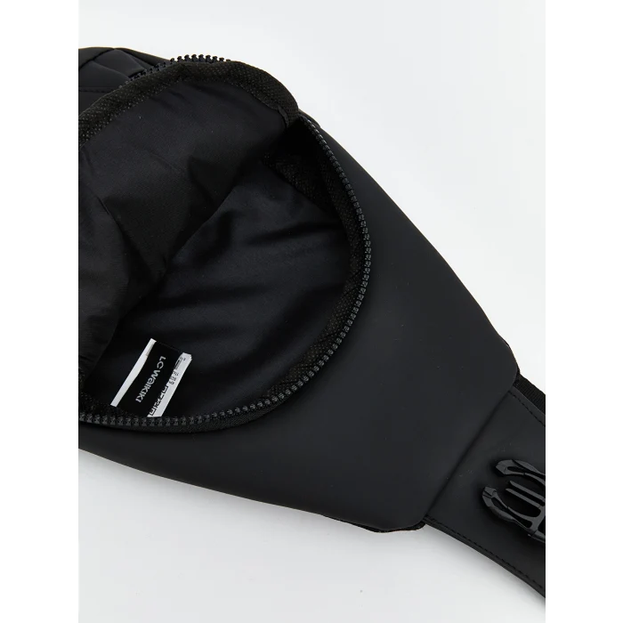 LCW ACCESSORIES Siyah Çift Bölmeli Erkek Göğüs Çantası