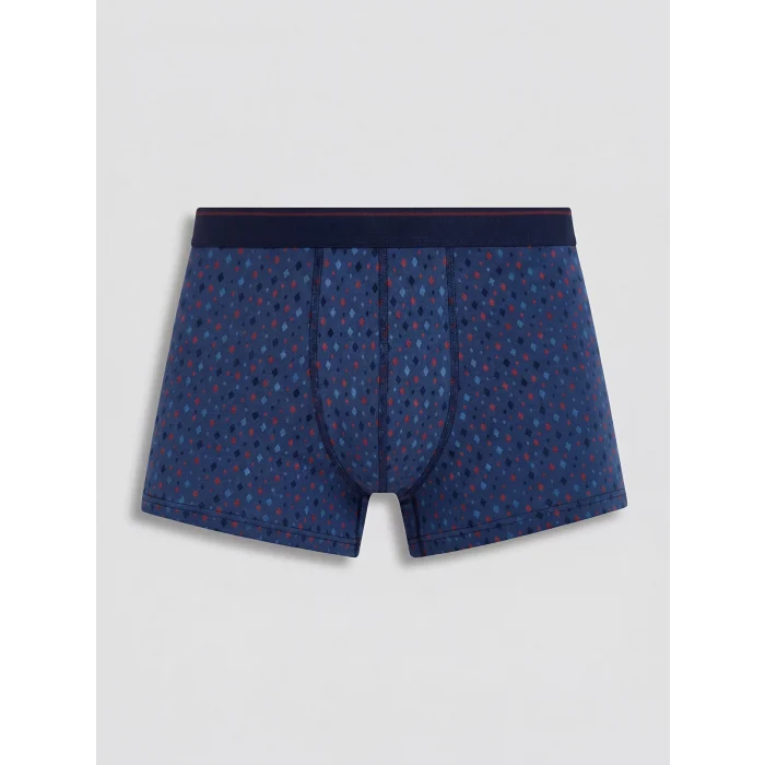 LC WAIKIKI Lacivert Pamuklu Esnek Erkek Boxer 3lü