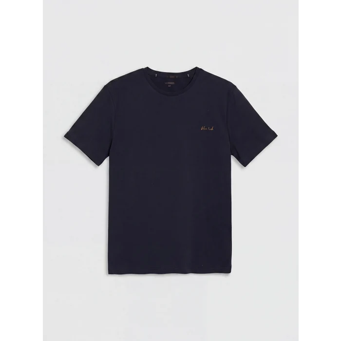 LC WAIKIKI Lacivert Standart Kalıp Ekose Erkek Şortlu Pijama Takımı