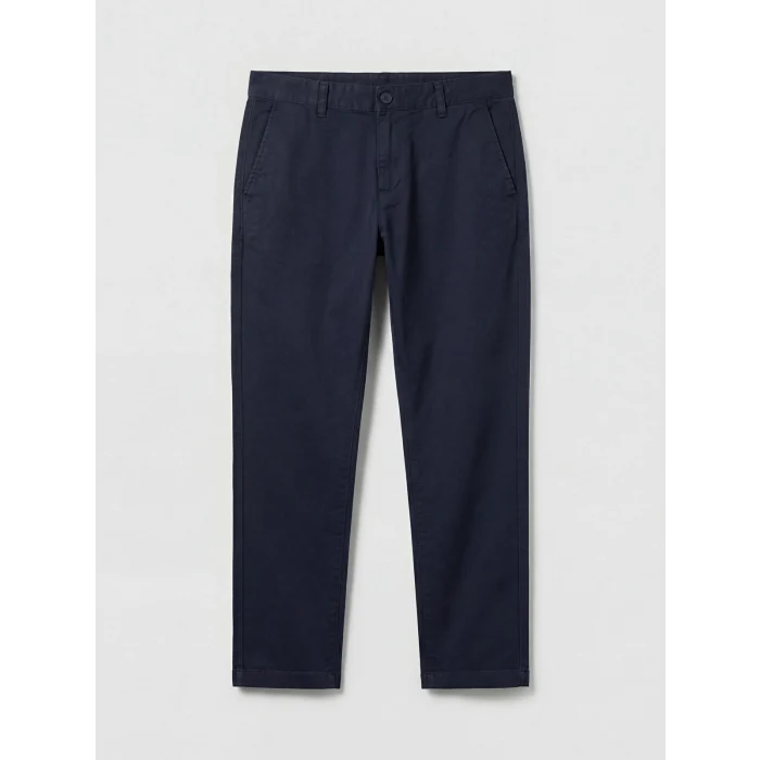 LCWAIKIKI Classic Lacivert Slim Fit Gabardin Erkek Chino Pantolon
