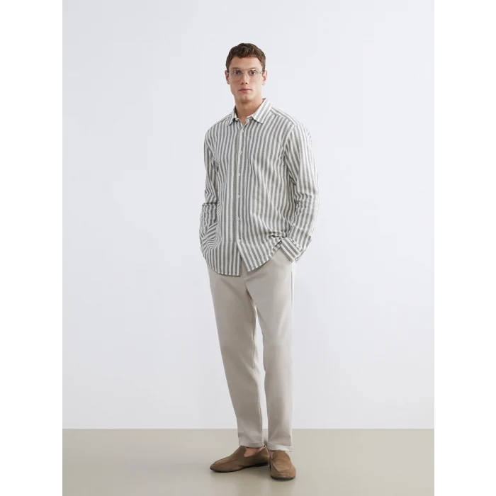 LCW Vision Bej Standart Kalıp Erkek Pantolon