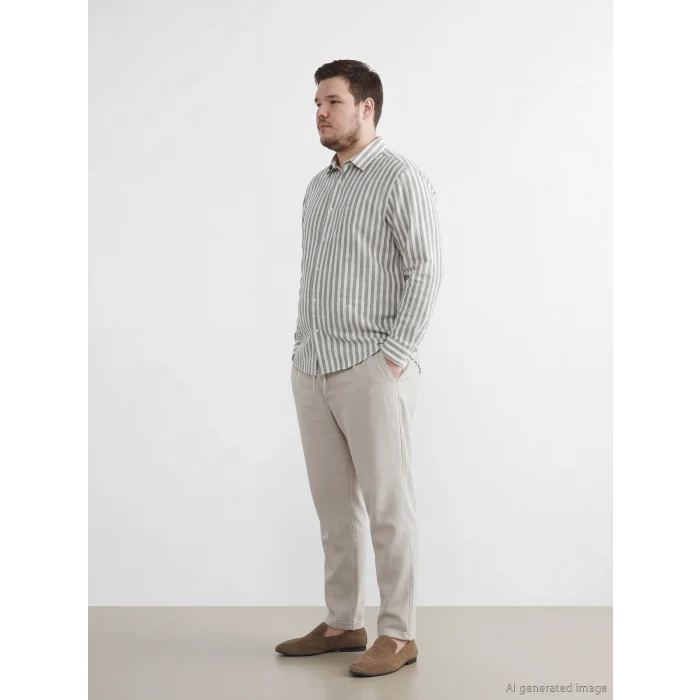 LCW Vision Bej Standart Kalıp Erkek Pantolon