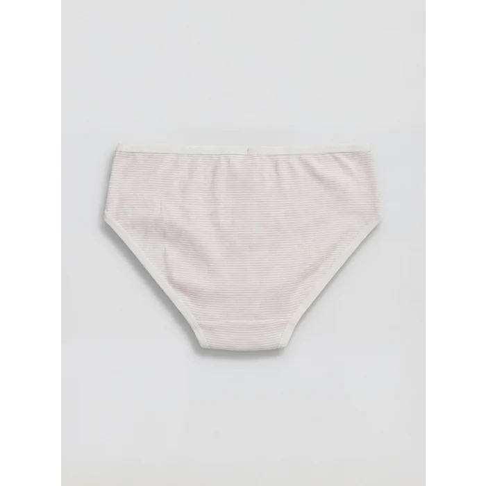 LCW Kids Beyaz Kız Çocuk Külot 3lü
