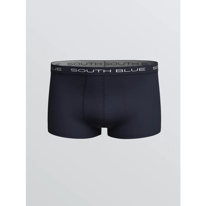 LC WAIKIKI Lacivert Standart Kalıp Pamuklu Esnek Erkek Boxer 3lü