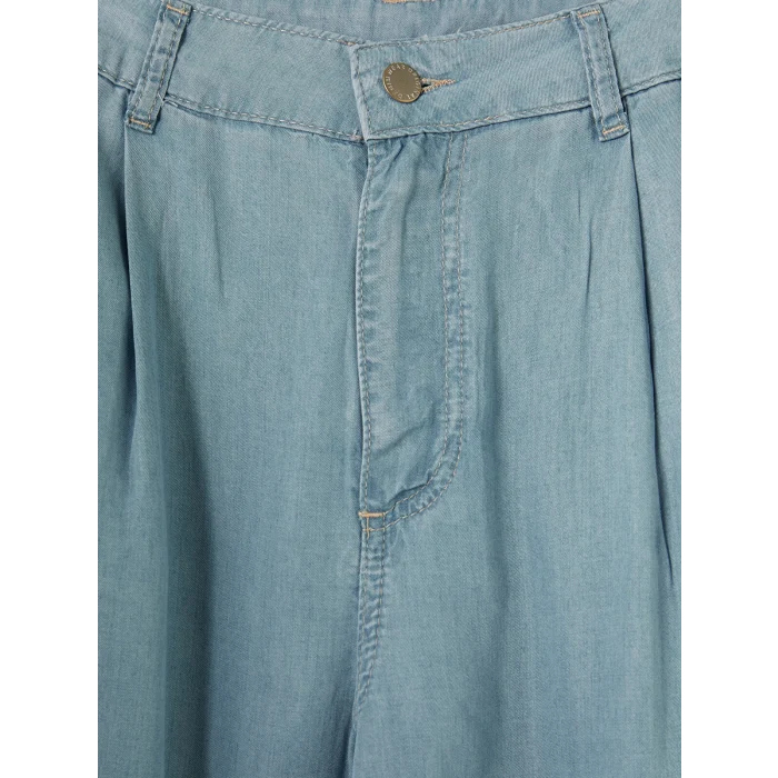 LCW Jeans İndigo Wideleg Kadın Jean Pantolon