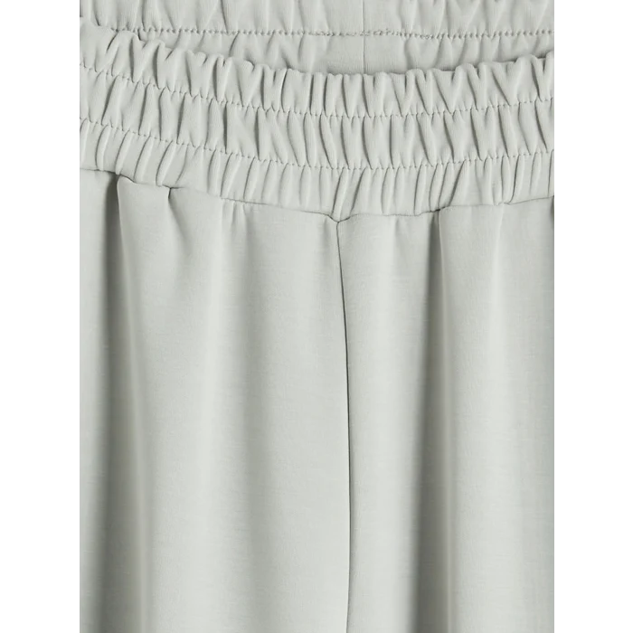 KOOR SPORT Gri Soft Touch Kadın Spor Eşofman Altı