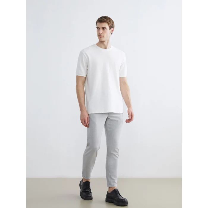 LCW Vision Gri Slim Fit Erkek Pantolon