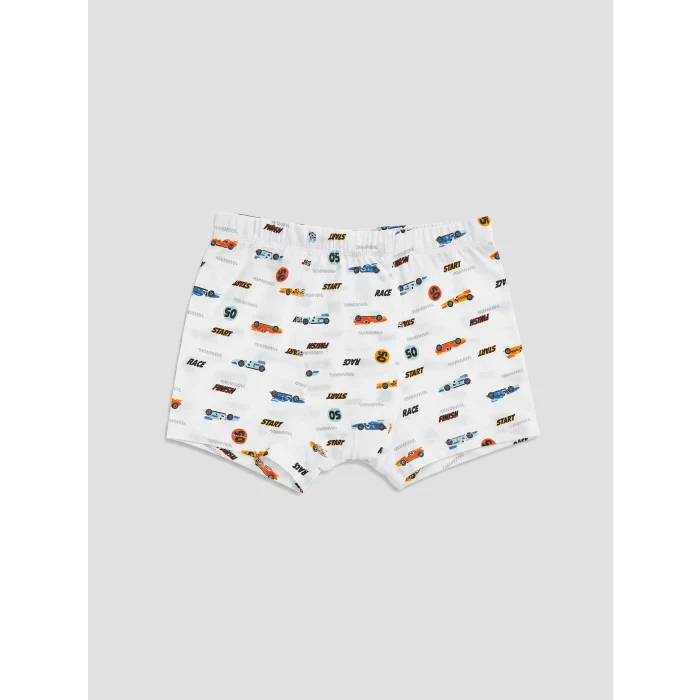 LCW Kids Beyaz Erkek Çocuk Boxer 3lü