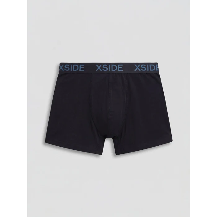 LC WAIKIKI Siyah Pamuklu Kumaş Erkek Boxer 3lü