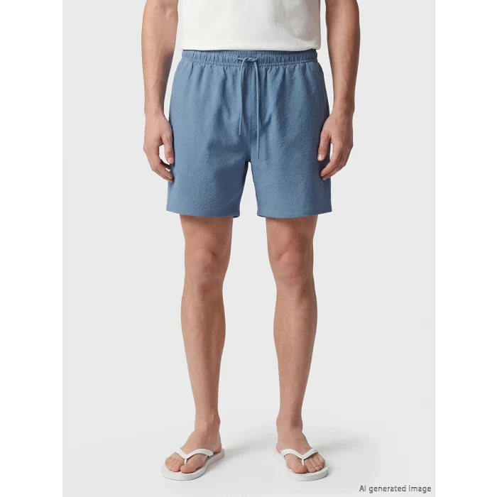LCW SWIMWEAR Mavi Kısa Boy Erkek Deniz Şortu