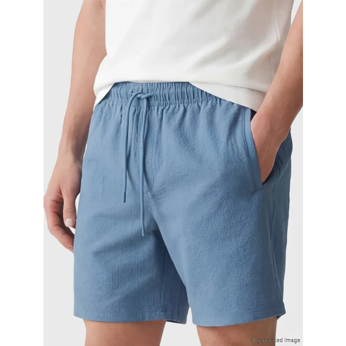 LCW SWIMWEAR Mavi Kısa Boy Erkek Deniz Şortu
