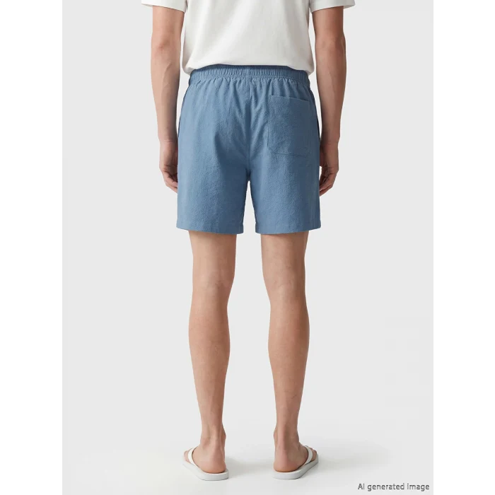 LCW SWIMWEAR Mavi Kısa Boy Erkek Deniz Şortu