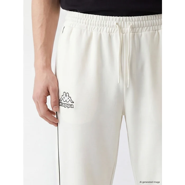 Kappa LC WAIKIKI Ekru Regular Fit Erkek Eşofman Altı