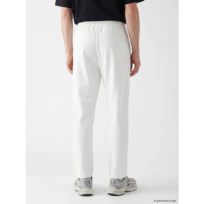 Kappa LC WAIKIKI Ekru Regular Fit Erkek Eşofman Altı