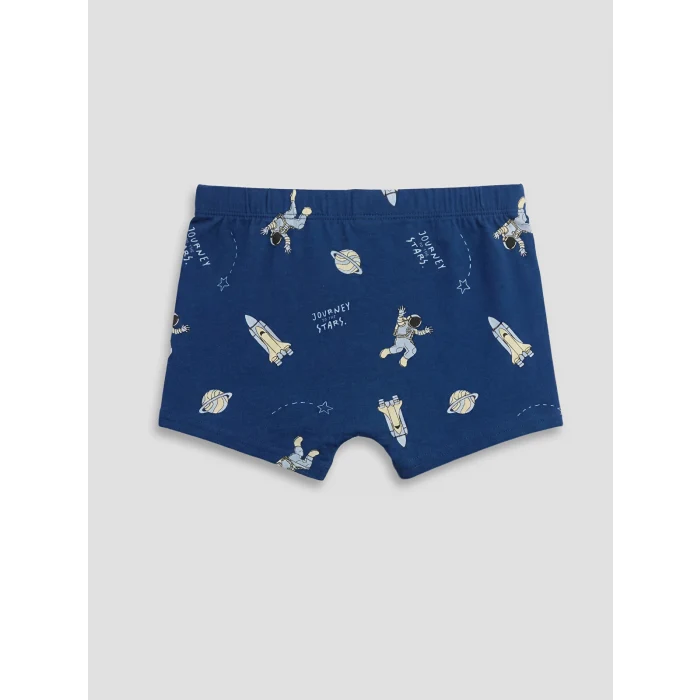 LCW Kids Lacivert Erkek Çocuk 3lü Boxer