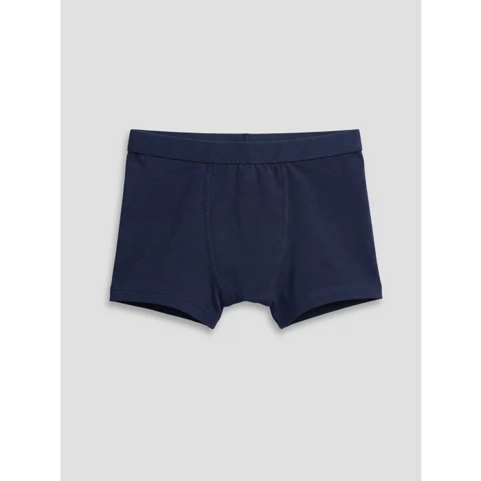 LCW Kids Mavi Erkek Çocuk Boxer 3lü Paket