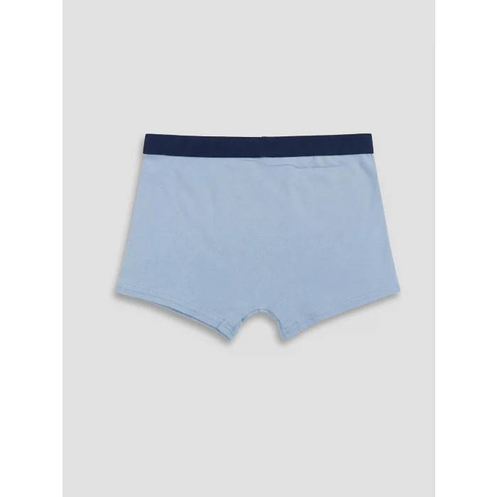 LCW Kids Mavi Erkek Çocuk Boxer 3lü Paket