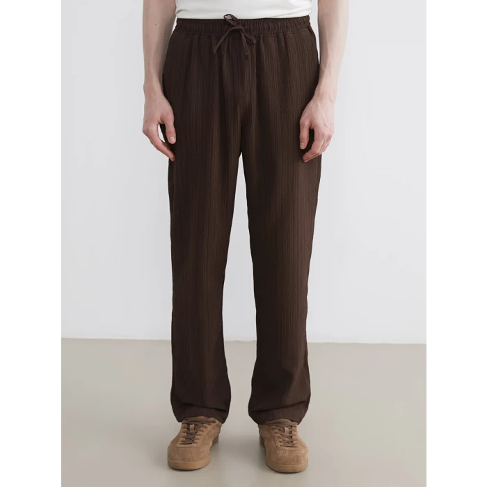 XSIDE Kahverengi Baggy Fit Erkek Pantolon