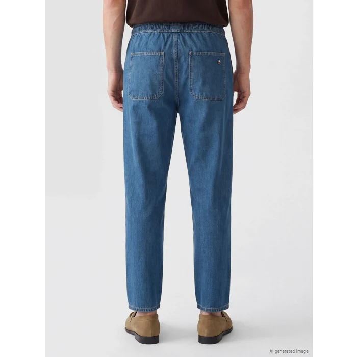 LCW Jeans İndigo Straight Fit Erkek Jean Pantolon