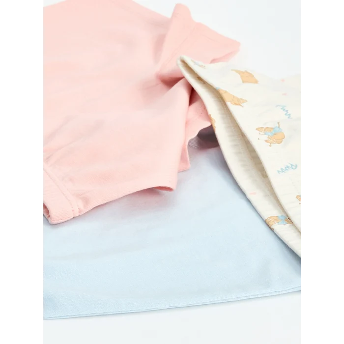 LCW Kids Mavi Kız Çocuk Boxer 3lü
