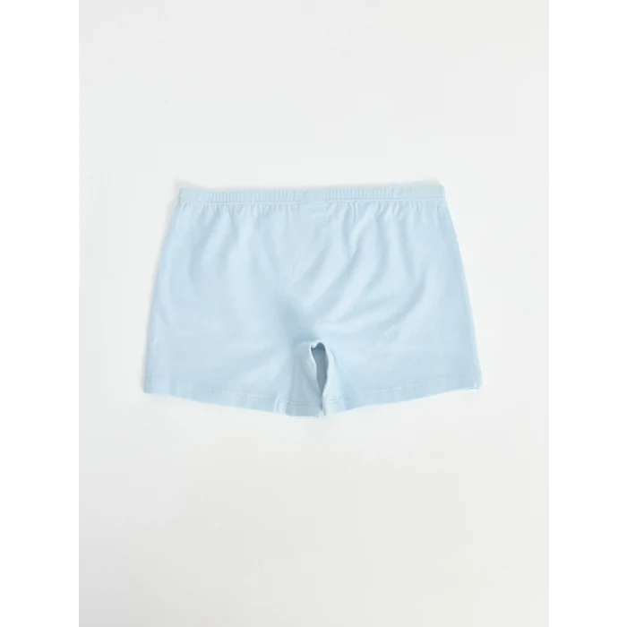 LCW Kids Mavi Kız Çocuk Boxer 3lü