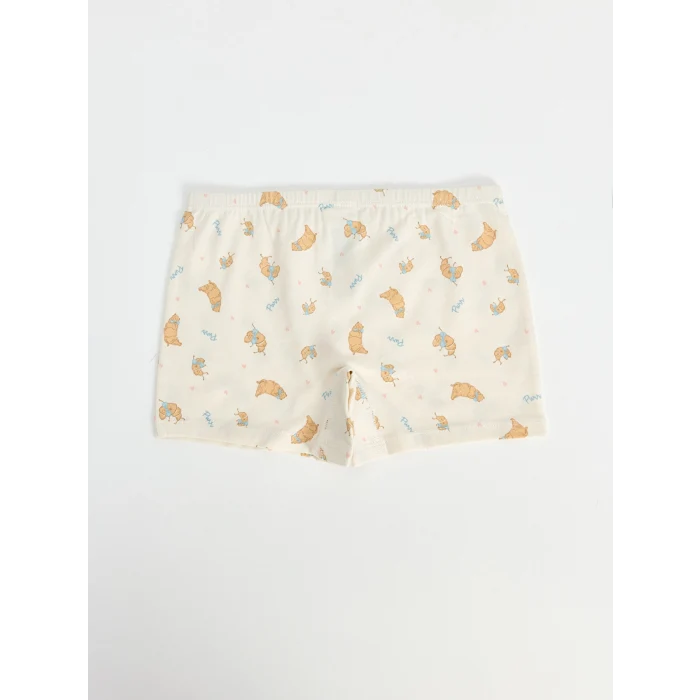 LCW Kids Mavi Kız Çocuk Boxer 3lü