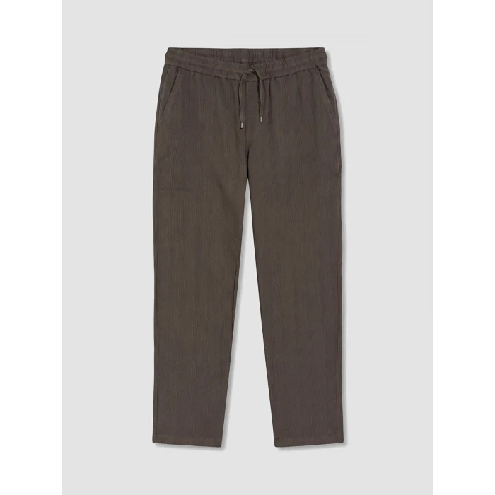 LCW Vision Kahverengi Regular Fit Keten Görünümlü Erkek Pantolon
