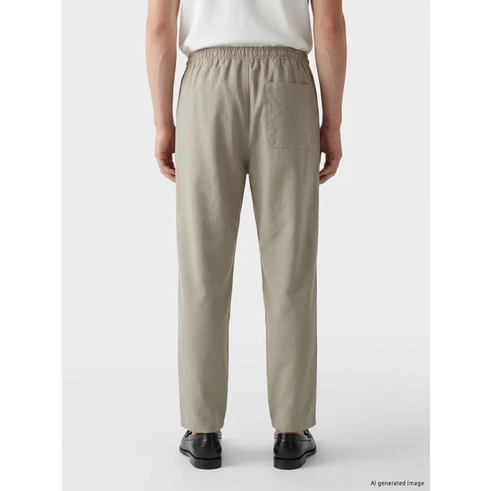 XSIDE Gri Relax Fit Erkek Pantolon