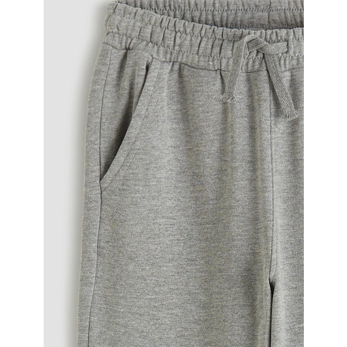 LCW Kids Gri Beli Lastikli Erkek Çocuk Jogger Eşofman Altı