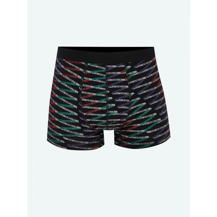 LC WAIKIKI Siyah Desenli Erkek Boxer 3lü