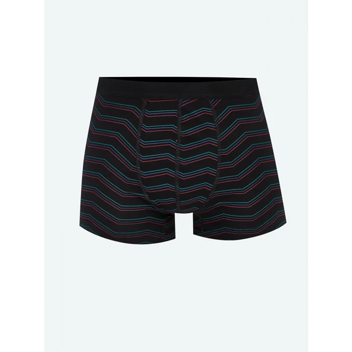 LC WAIKIKI Siyah Desenli Erkek Boxer 3lü