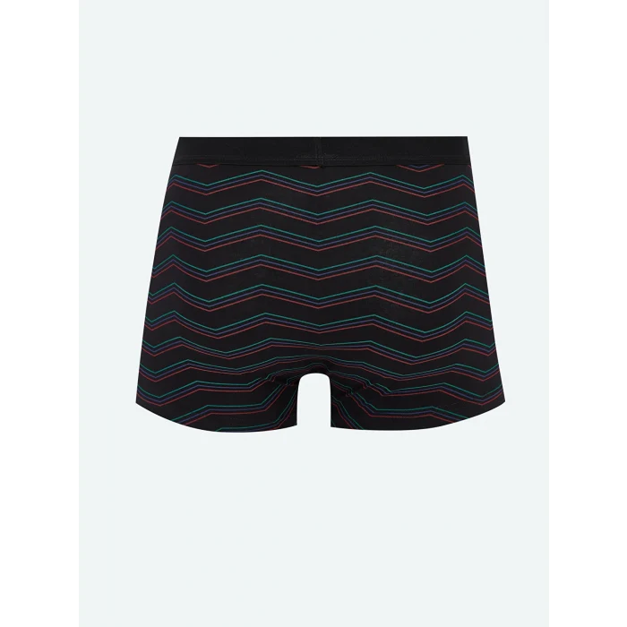 LC WAIKIKI Siyah Desenli Erkek Boxer 3lü