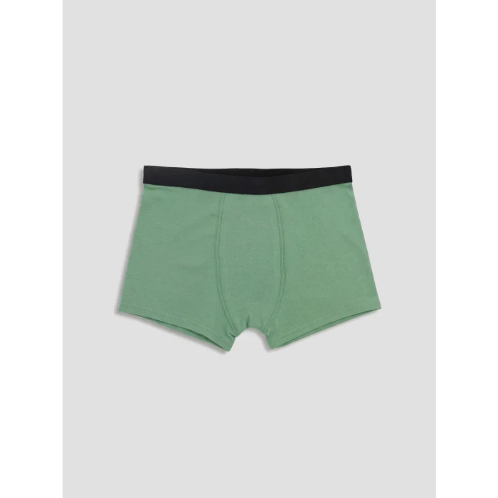LCW Kids Gri Erkek Çocuk Boxer 3lü