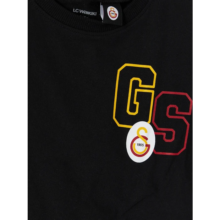 LCW Kids Siyah Galatasaray Baskılı Erkek Çocuk Takım