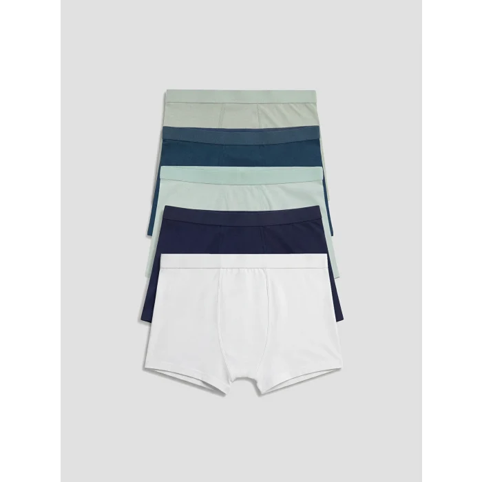 LCW Kids Lacivert Erkek Çocuk 5li Boxer