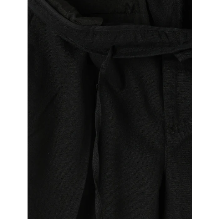 SOUTHBLUE Siyah Regular Fit Keten Görünümlü Erkek Pantolon