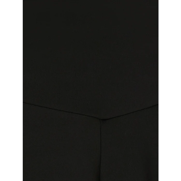 KOOR SPORT Siyah Beli Lastikli Kadın Spor Şort Tayt