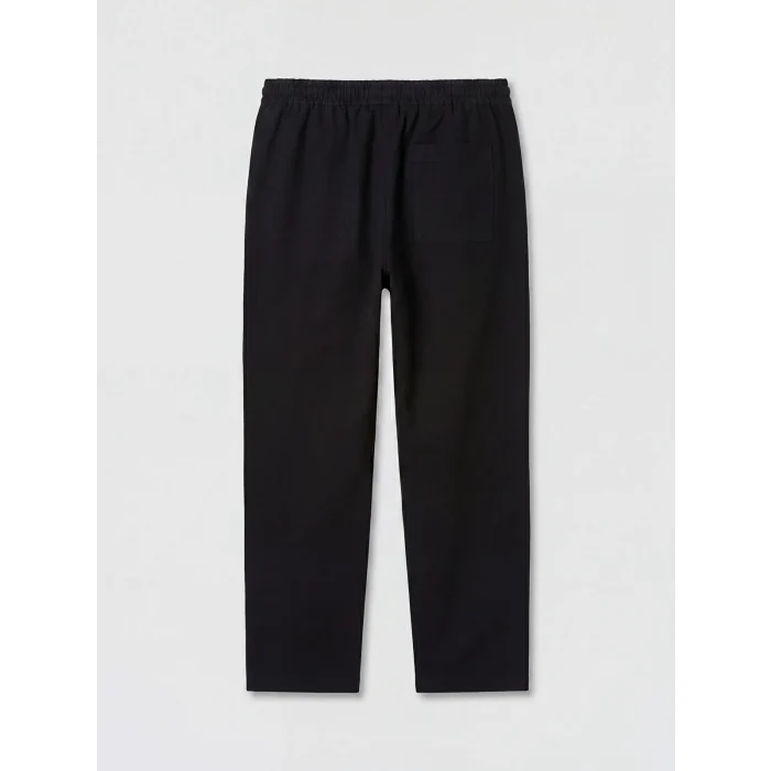 LCW Vision Siyah Regular Fit Erkek Keten Görünümlü Pantolon